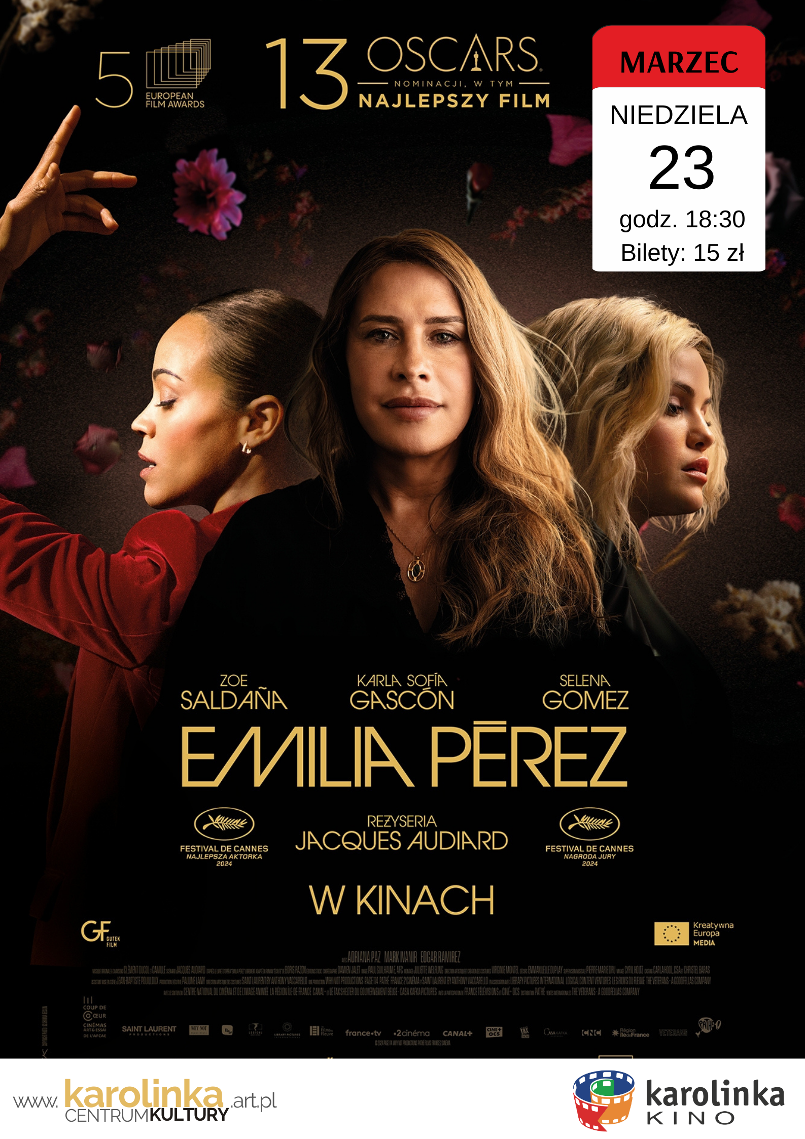 Plakat filmy Emilia Perez