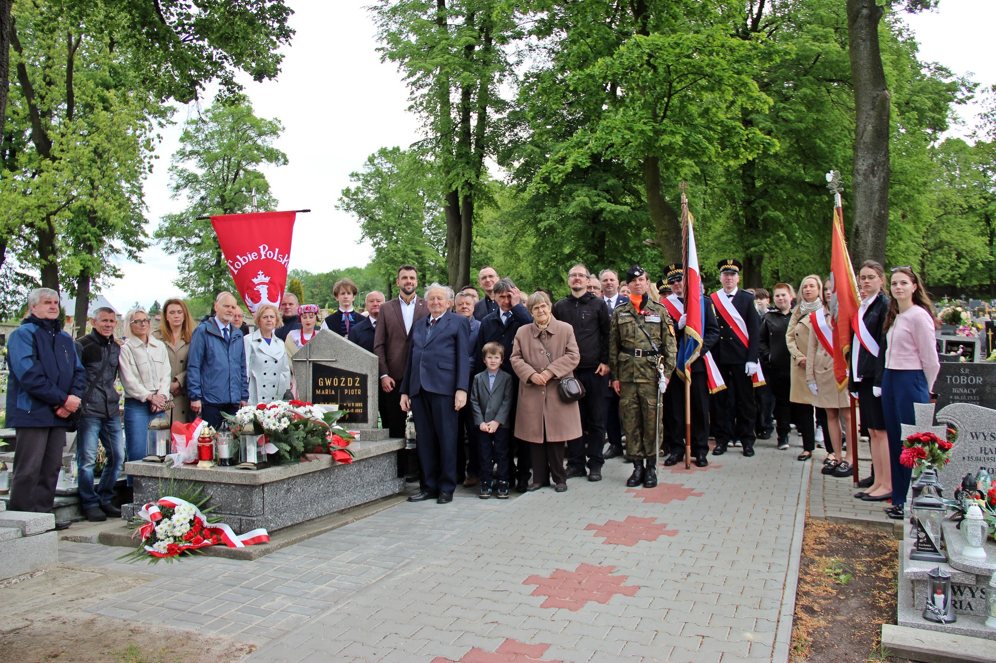 uroczystość oznaczenia grobów powstańców śląskich