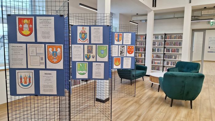 wystawa w bibliotece "Gdy św. Wojciech idzie do...miasta"